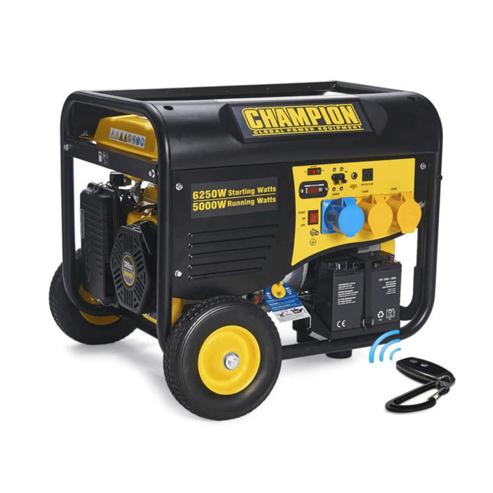 Champion 5500 Watt Petrol Generator With Remote Start
