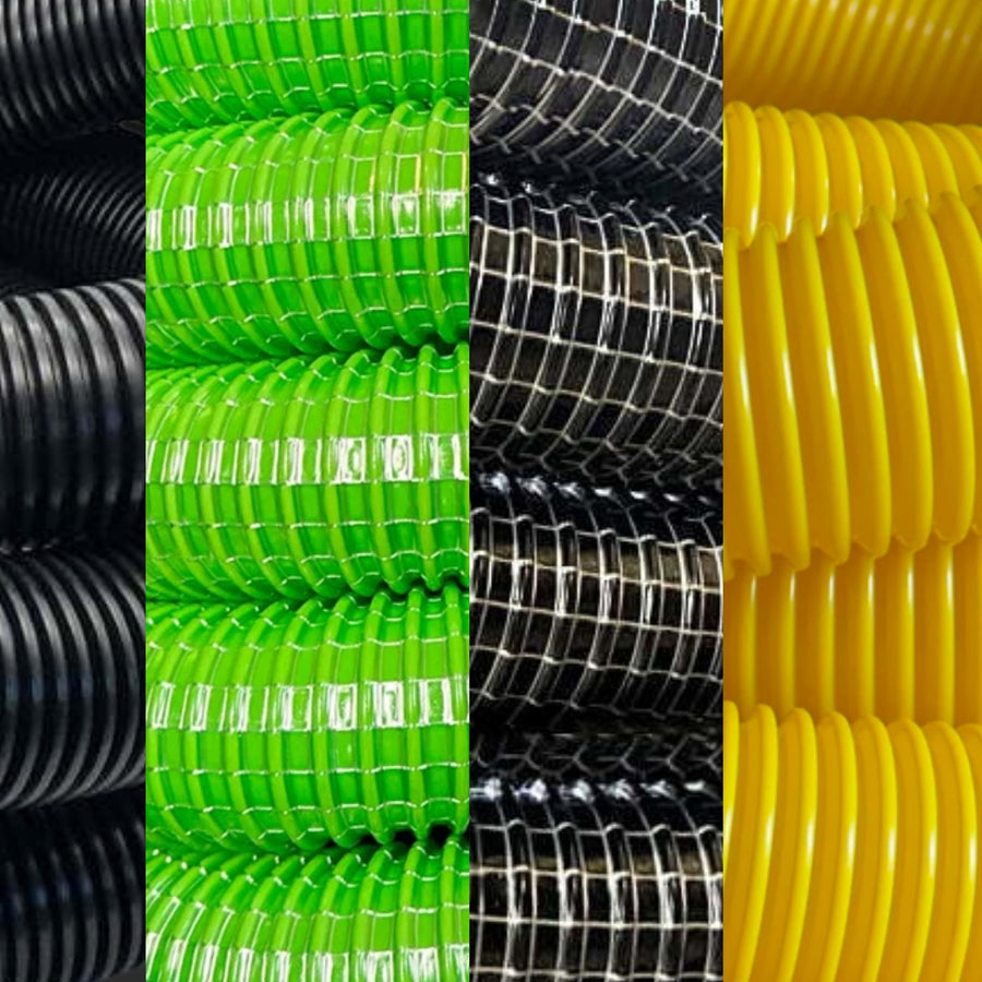 Gutter Vacuum Hose and Hose Fittings