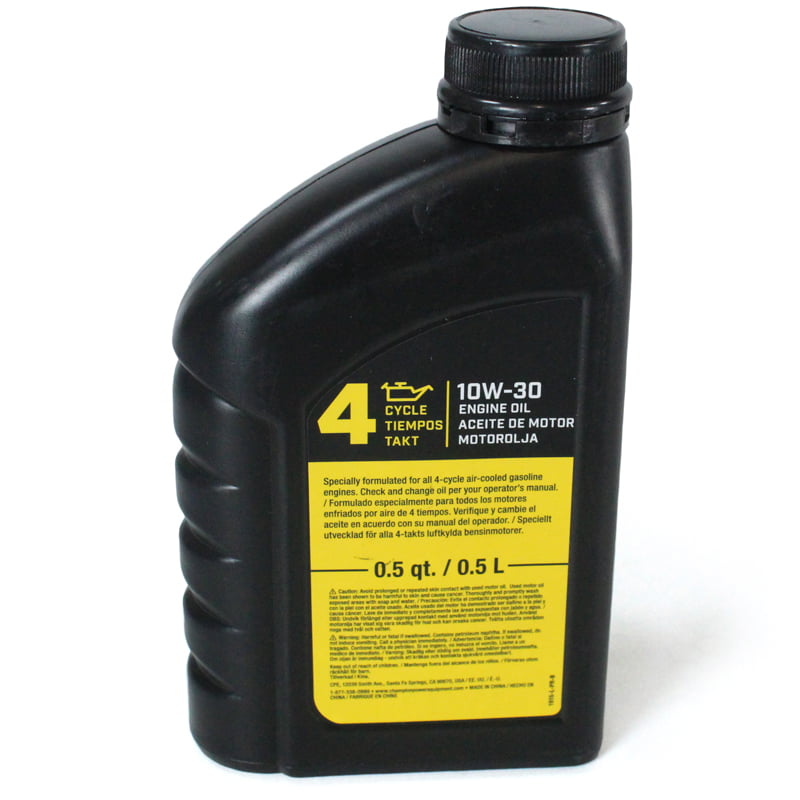 10W-30 Engine Oil for the Mighty Atom 2200w Inverter Generator