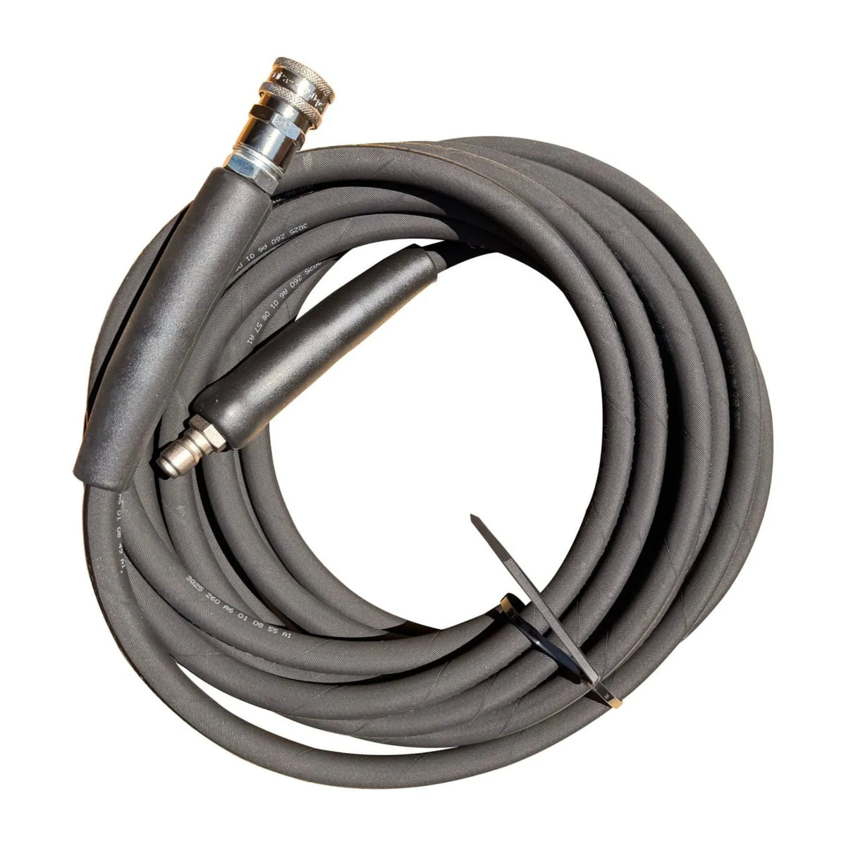 10m 3/8″ wire braided high pressure hose with quick connect