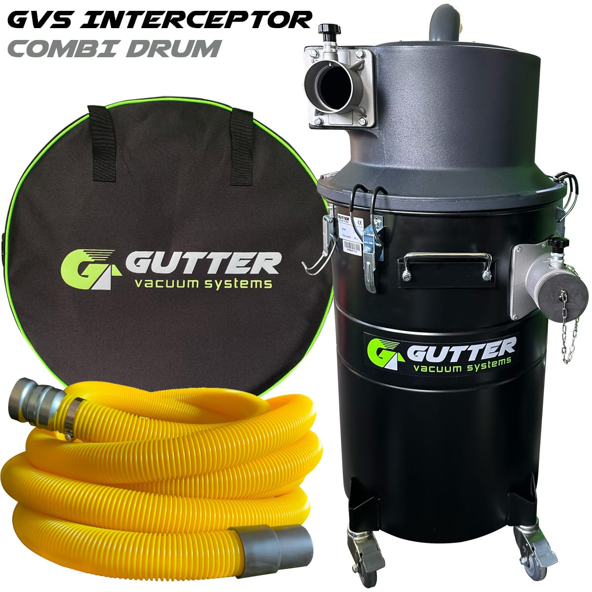 GVS Interceptor Combi Drum with hose and bag