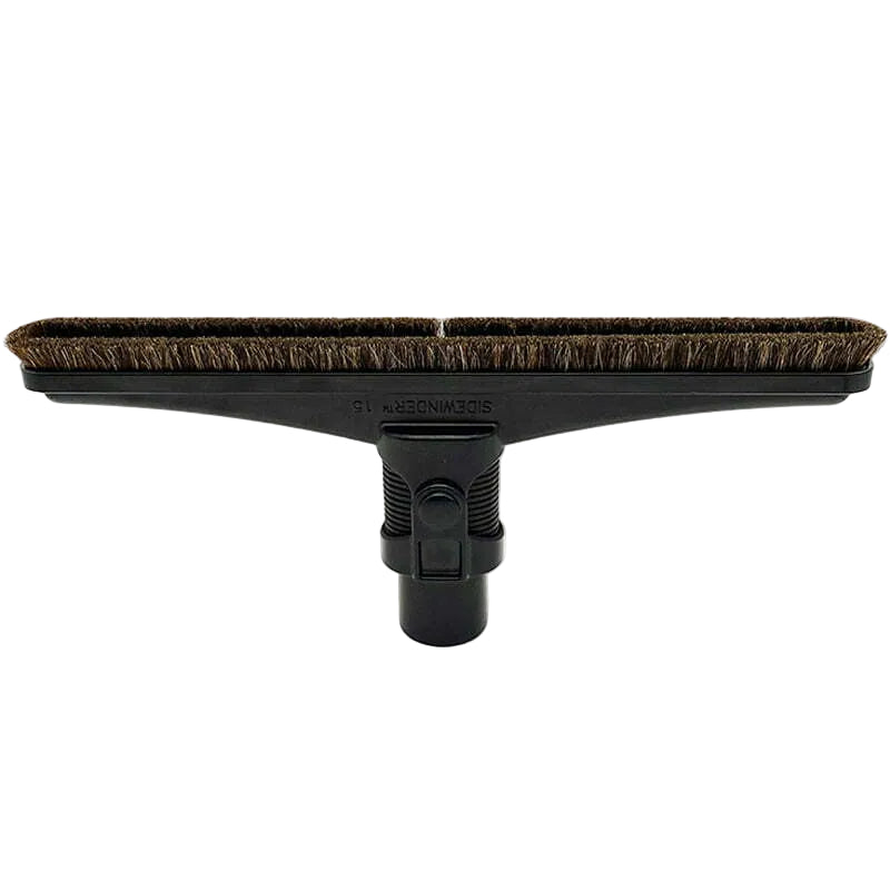 Experience versatile cleaning with our 15" Flexi-Neck brush. Pivot up to 90 degrees for effortless overhead cleaning of beams, ceilings, and walls