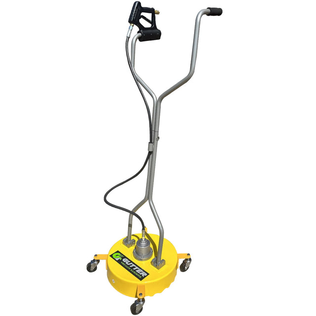 Introducing the Whirlaway 18" surface cleaner, perfect for patios, driveways, and concrete floors. With Tsunami pressure washer, cleans 20 sqm per minute.