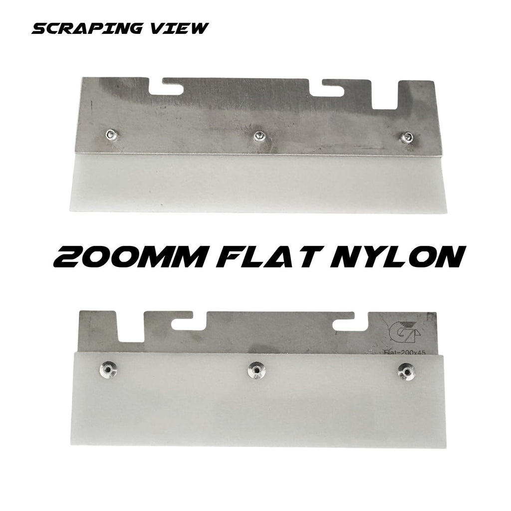 200mm Flat Nylon Roof Scraping Blade