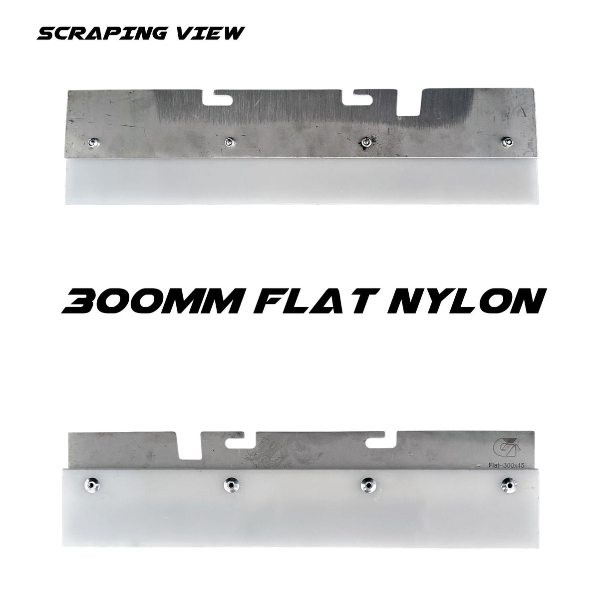 300mm Flat Nylon Roof Scraping Blade