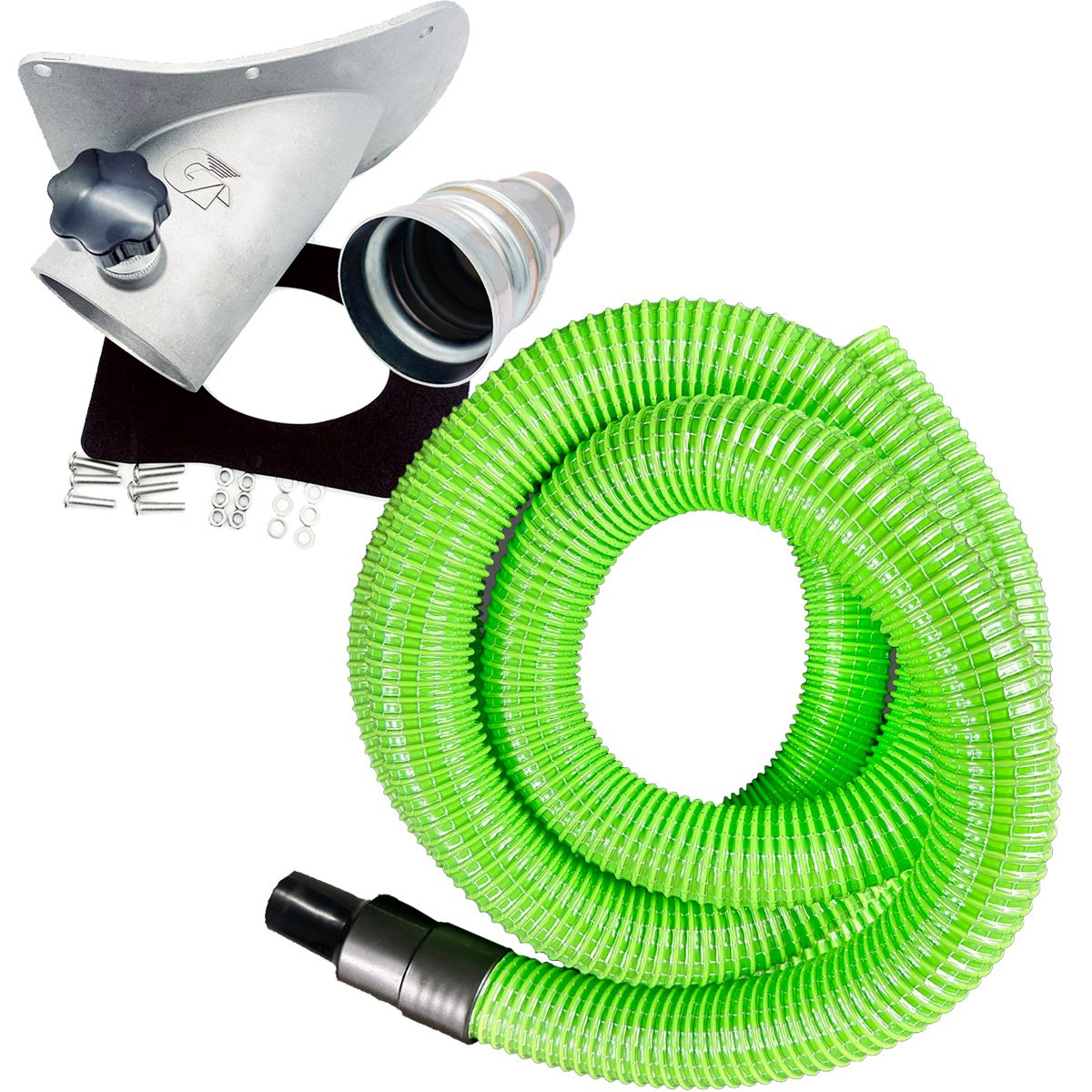 51mm Wire Reinforced Hose with 72mm Cyclonic Upgrade Kit