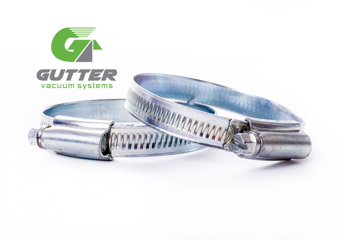 Gutter Vacuum Pole Jubilee Clamp for Silicon Head / Reducer - 1 Pair