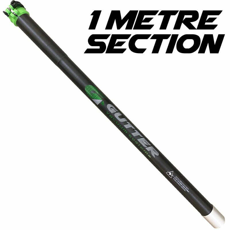 Extend your reach with the Carbon Mini section. Made from 100% carbon fibre, it's compatible with both push-fit and clamped carbon poles for versatile use.