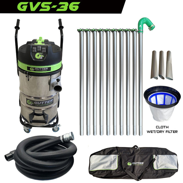 GVS-36 All Terrain Trolley 40ft Ally Poles Flexi Neck Pole Bag