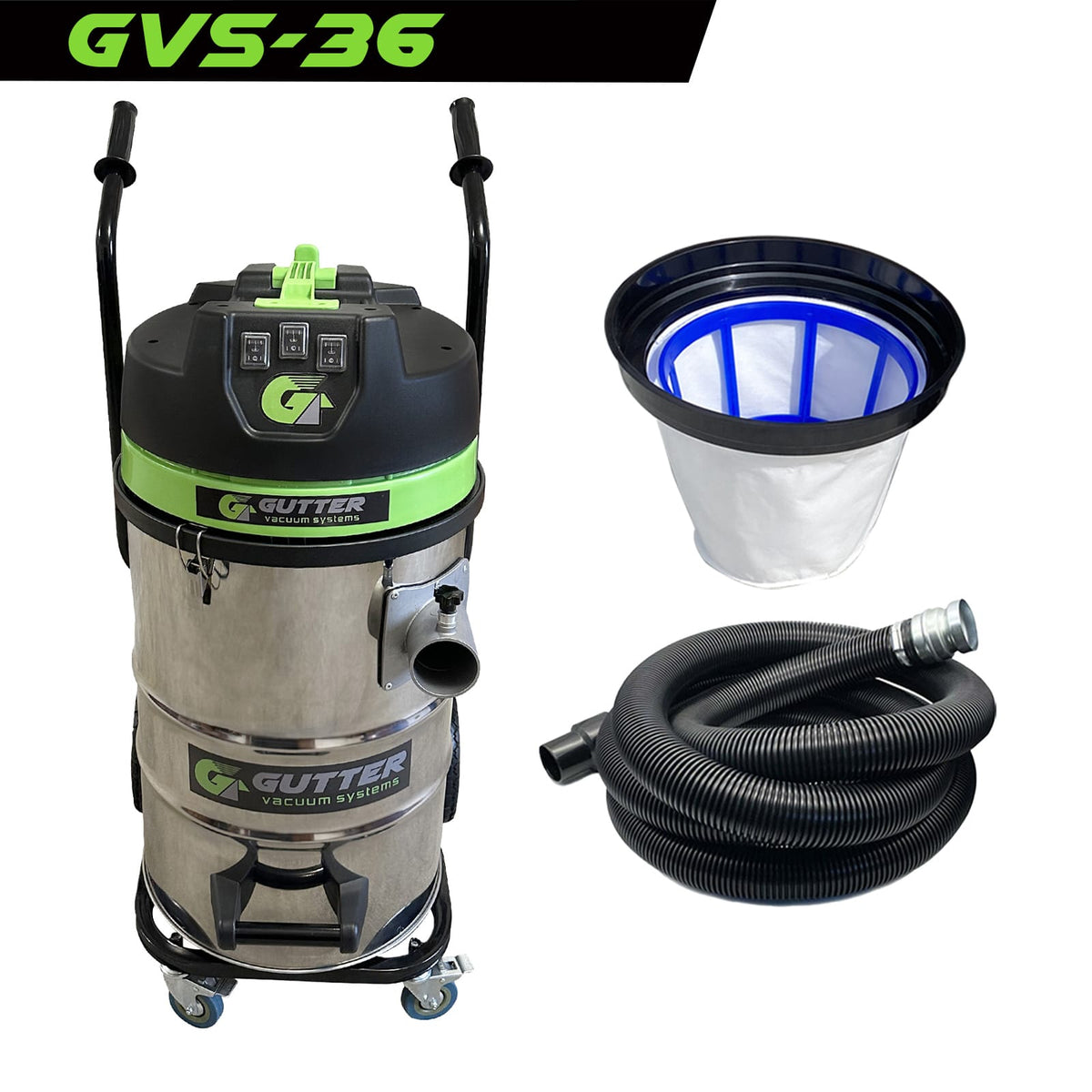 GVS-36 All Terrain Trolley - Vacuum with hose only