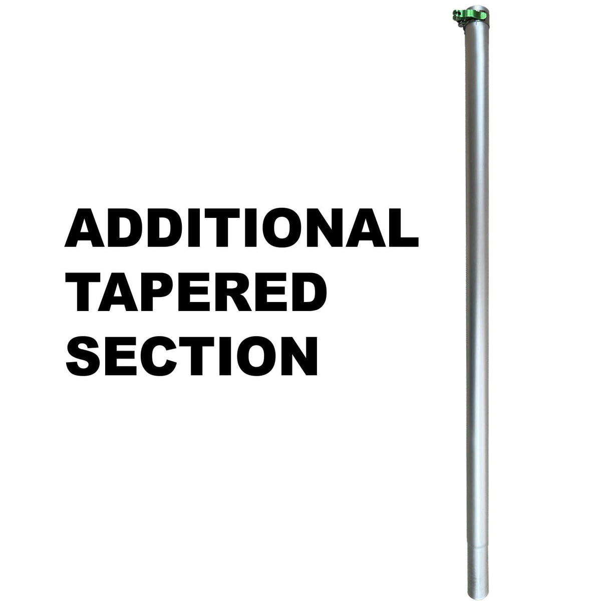 Addtional Aluminium Tapered Section