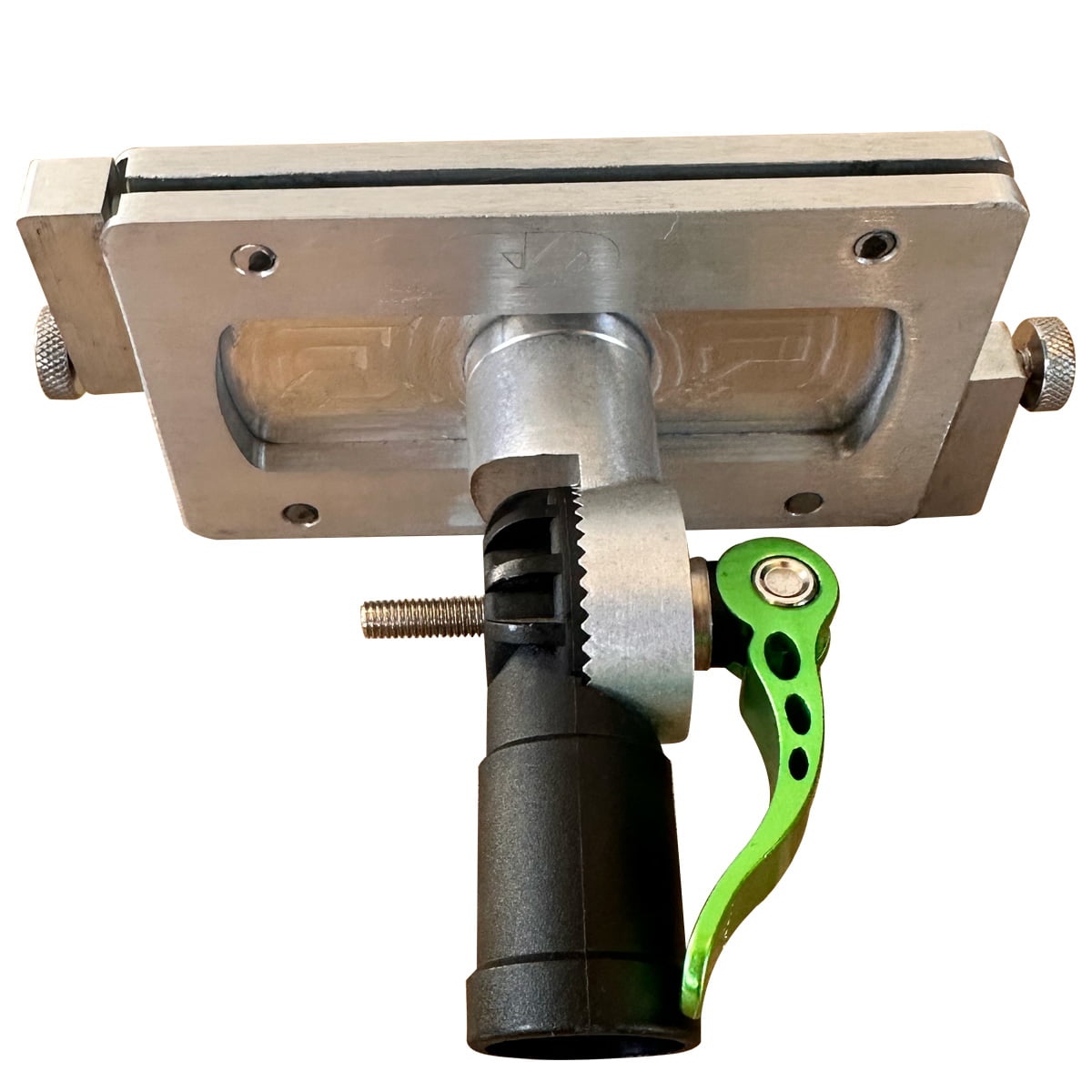 Assembled double roof scraper head