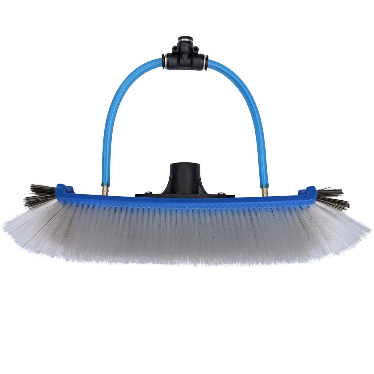 Boarhair 10″ Slim (26cm) Brushman - 3-way hose connector and jet hose