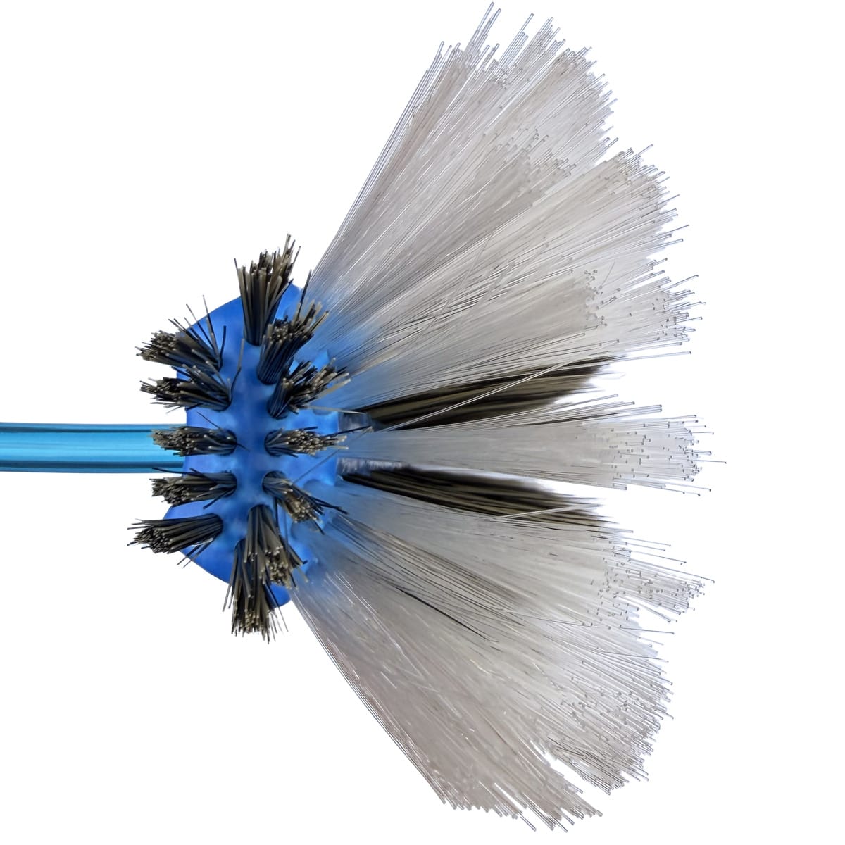 Boarhair 14″ Slim (35cm) Brushman - Side View of Bristles