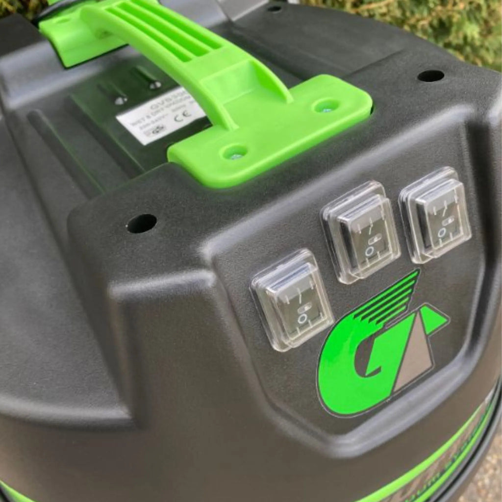 Close up of GVS-3K Head showing the three individual motors and top handle.