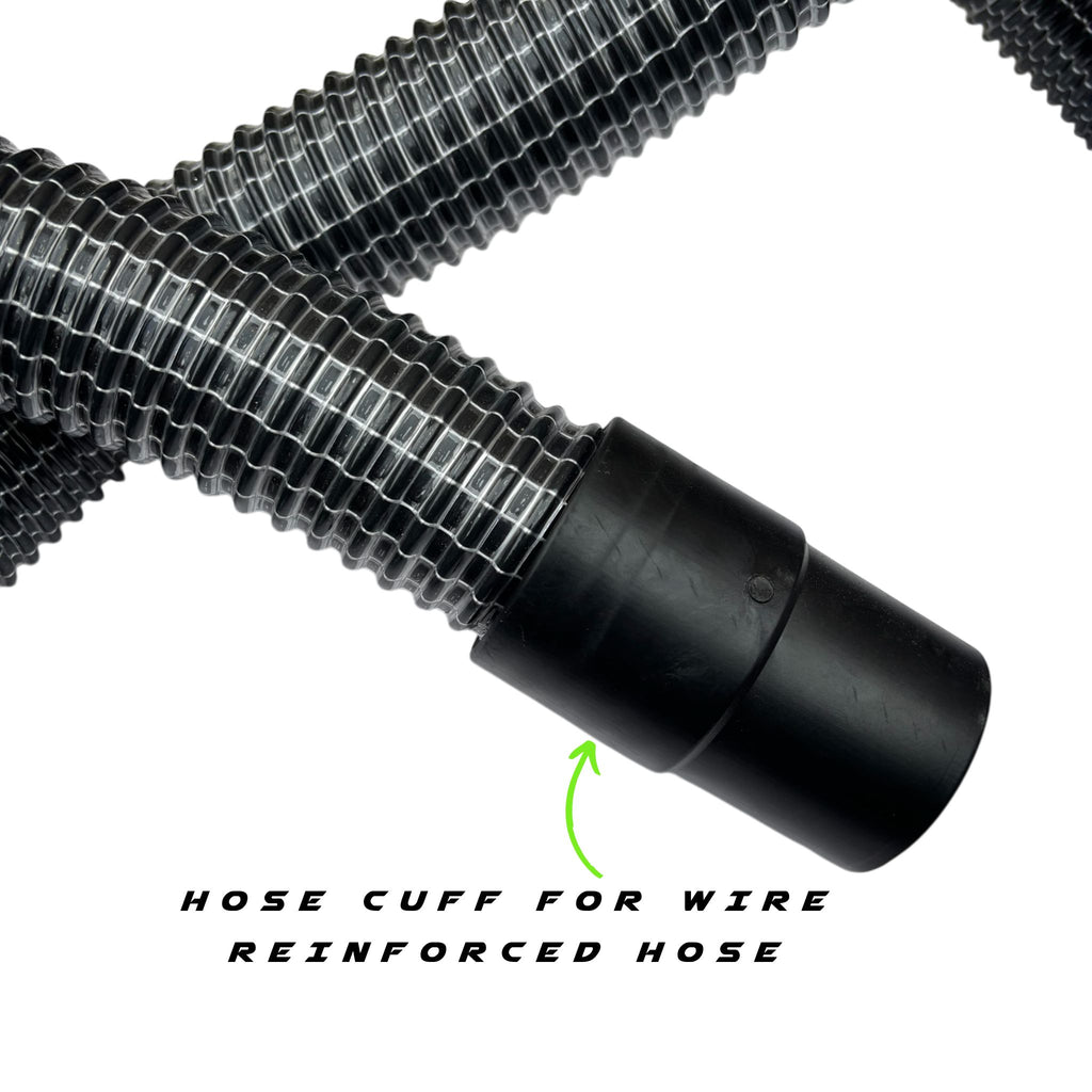 Close up of Wire Reinforced Hose Cuff - as part of the Extra Length Hose Pack