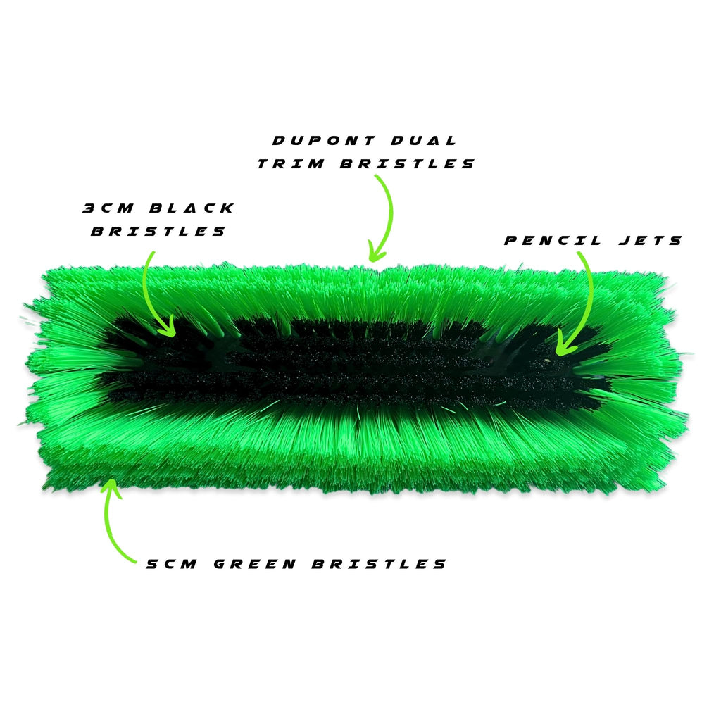 DuPont Double Trim Sill Brush 10" (26cm) - Bristle View