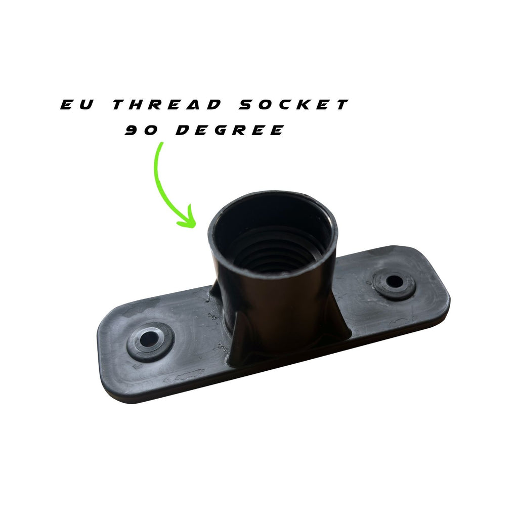 EU Thread 90 Degree Brush Socket