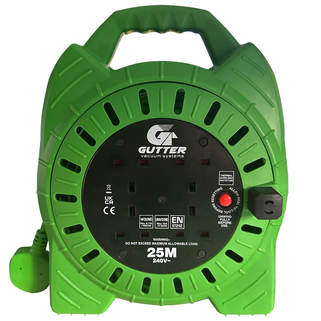 EXTENSION CABLE REEL 25m Length 1.25mm2  CORE