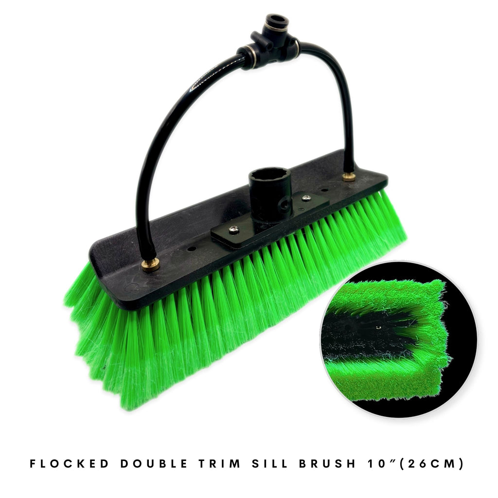 Flocked Double Trim Sill Brush 10" (26cm)