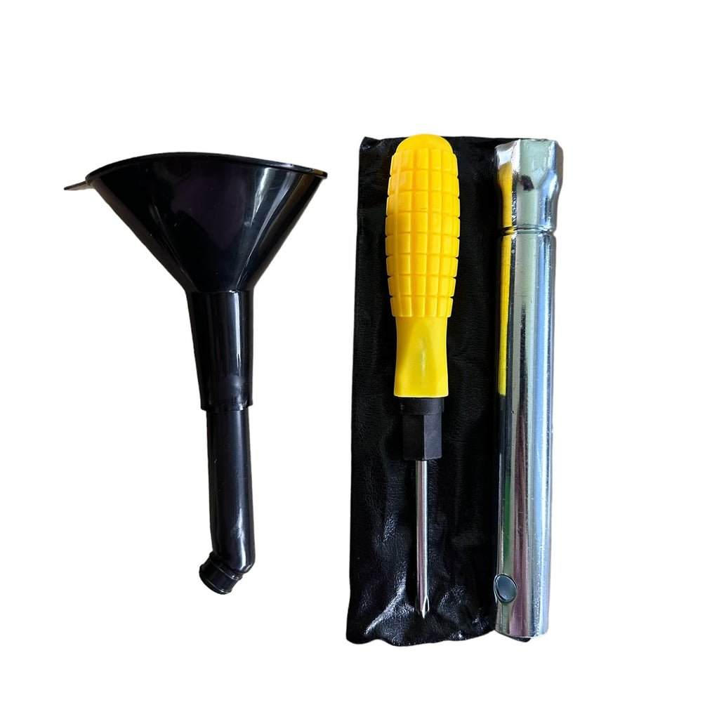 Funnel and Screwdriver and Sparkplug Socket for GVS-2250 Inverter Generator