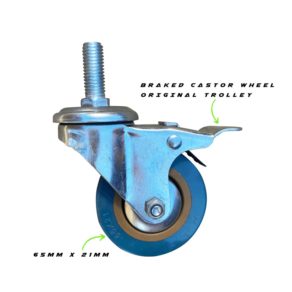 GVS-3000 / 3600 Braked castor for original trolley specifications