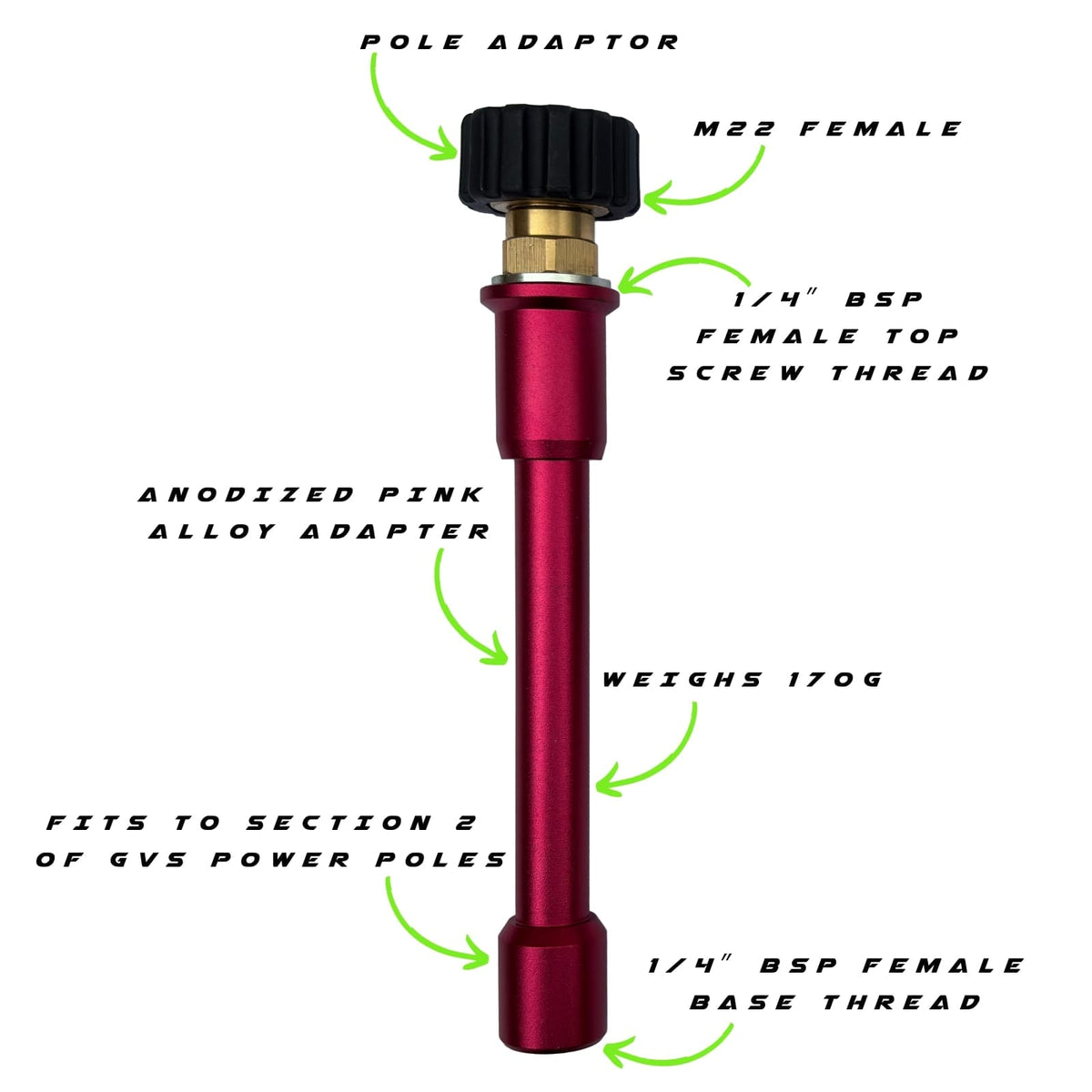 GVS-45-Power-Pole-Pole-Adapter specifications