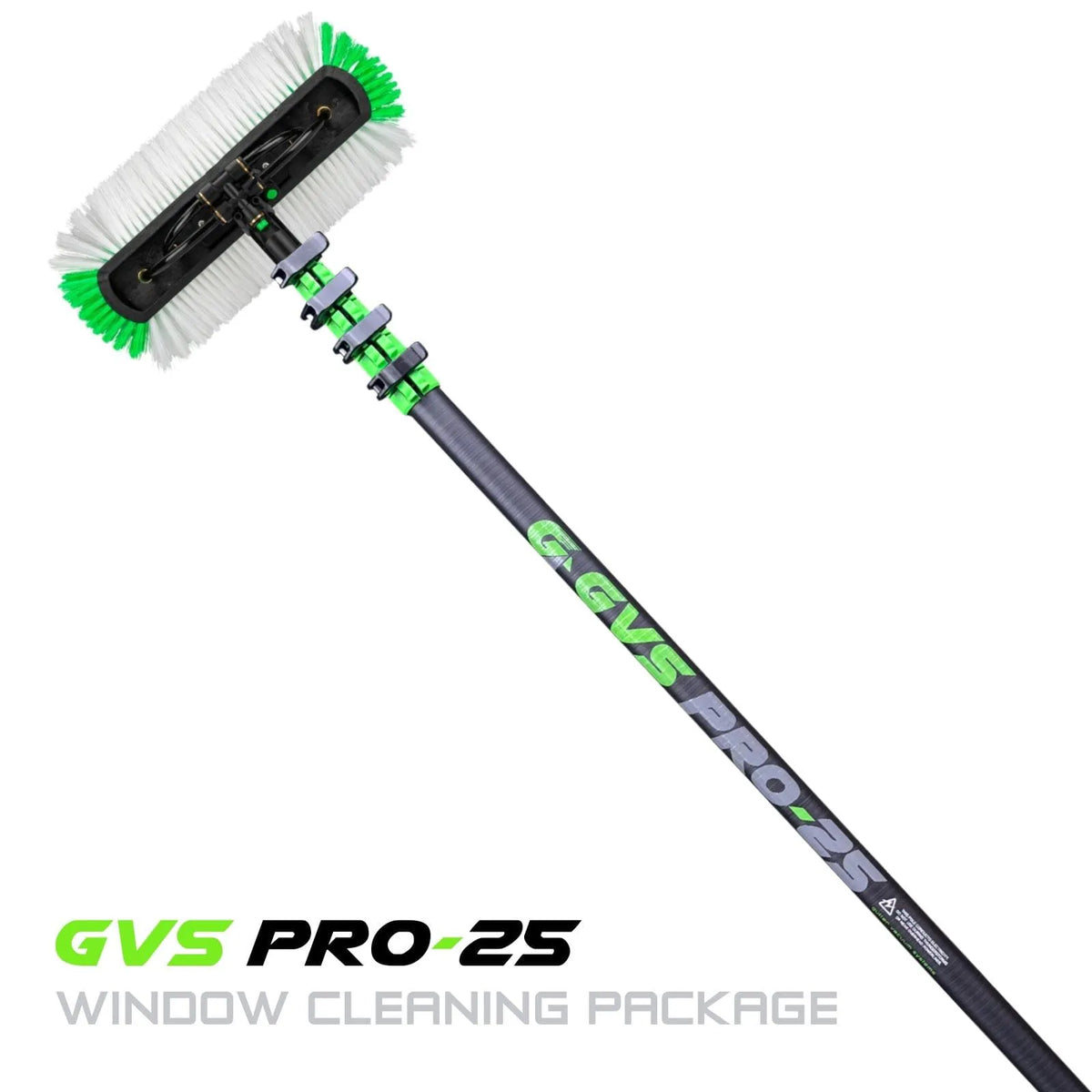 GVS Pro-25 Full Carbon Window Cleaning Pole Package