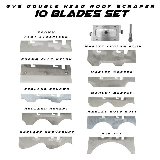 GVS Double Head 10 Blade Starter Set