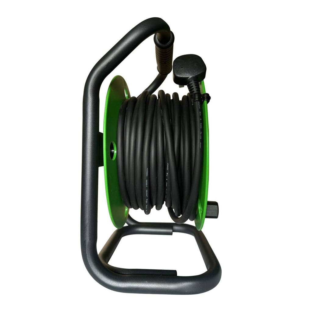 GVS 13A 50M Extension Cable Reel 2.5mm² - Side View