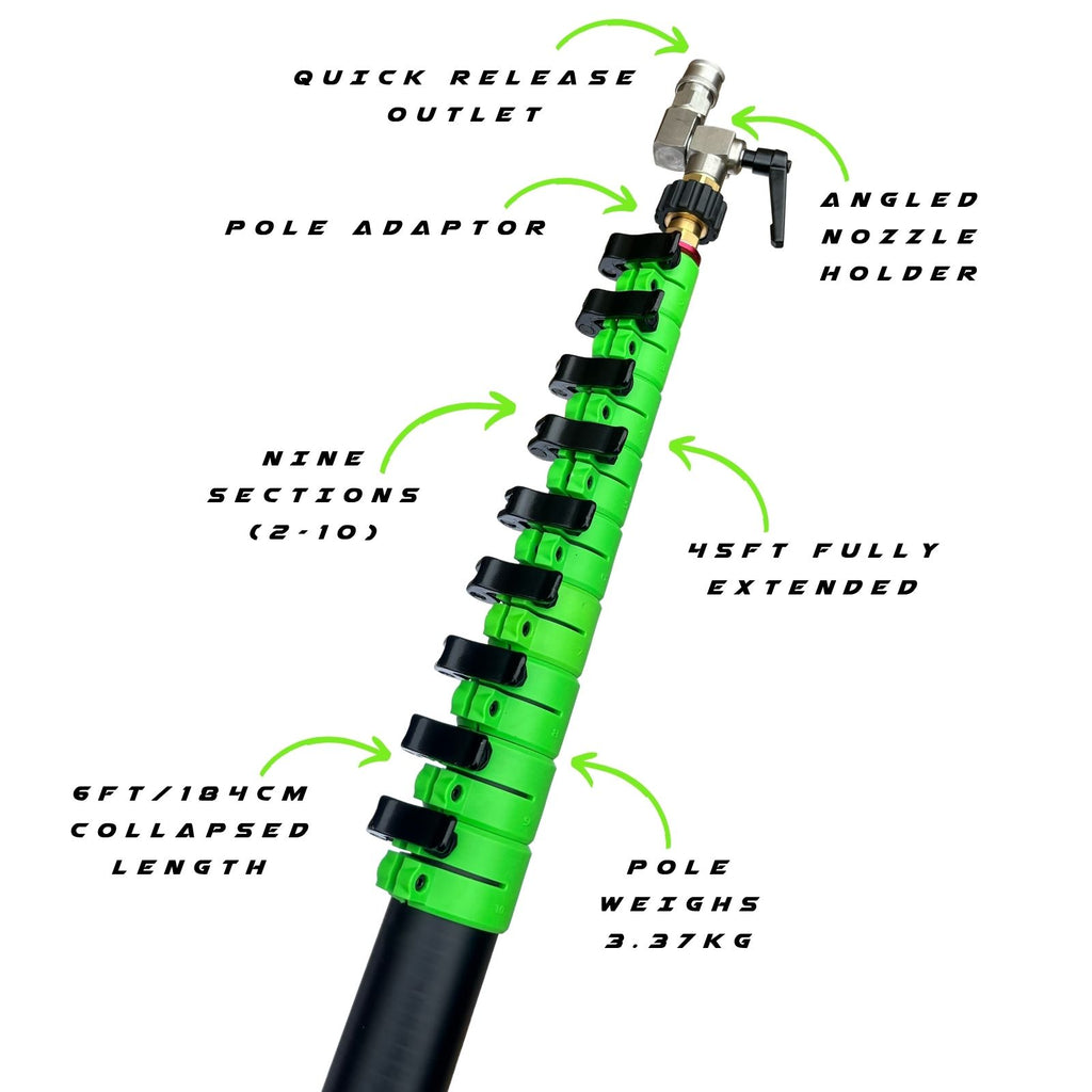 GVS Pro-45 Power Pole High Pressure Pole Specifications