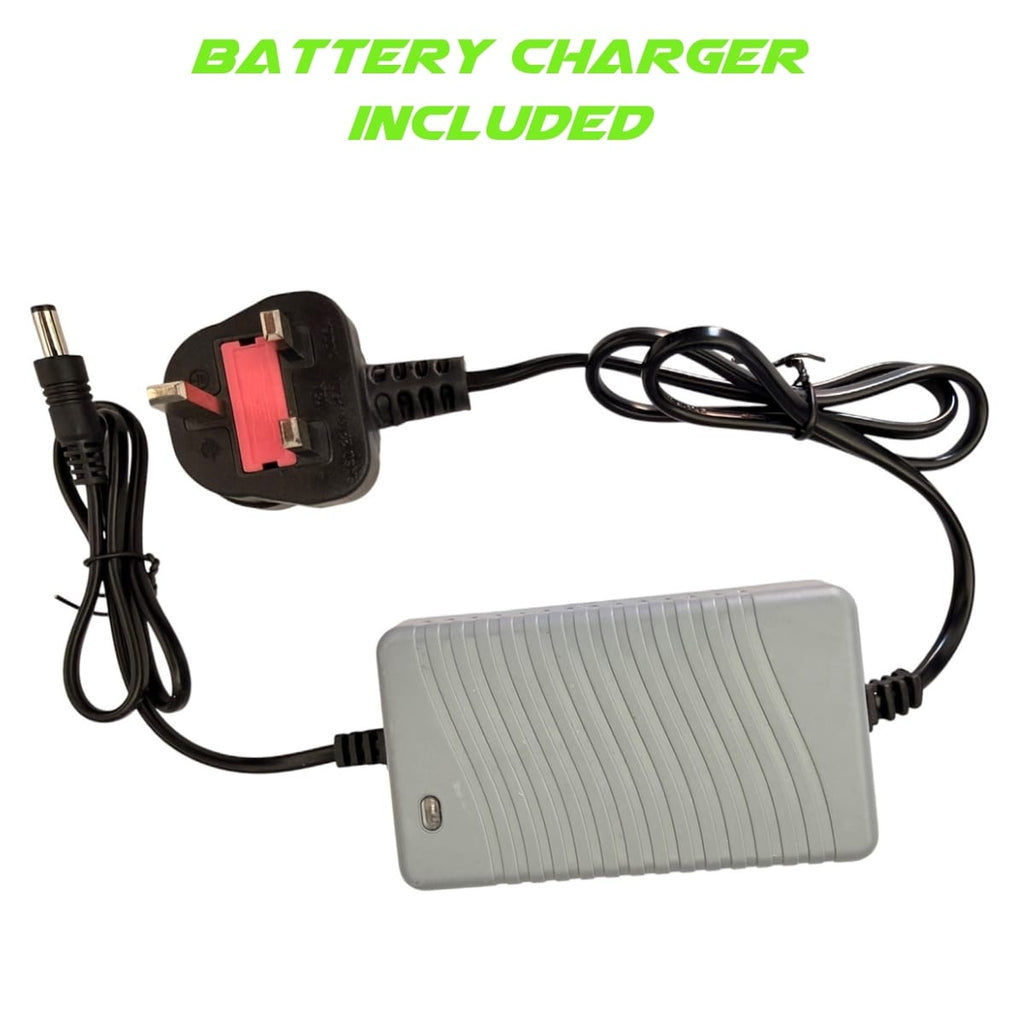 The GVS Backpack is supplied with a removable battery with is supplied with a charger included