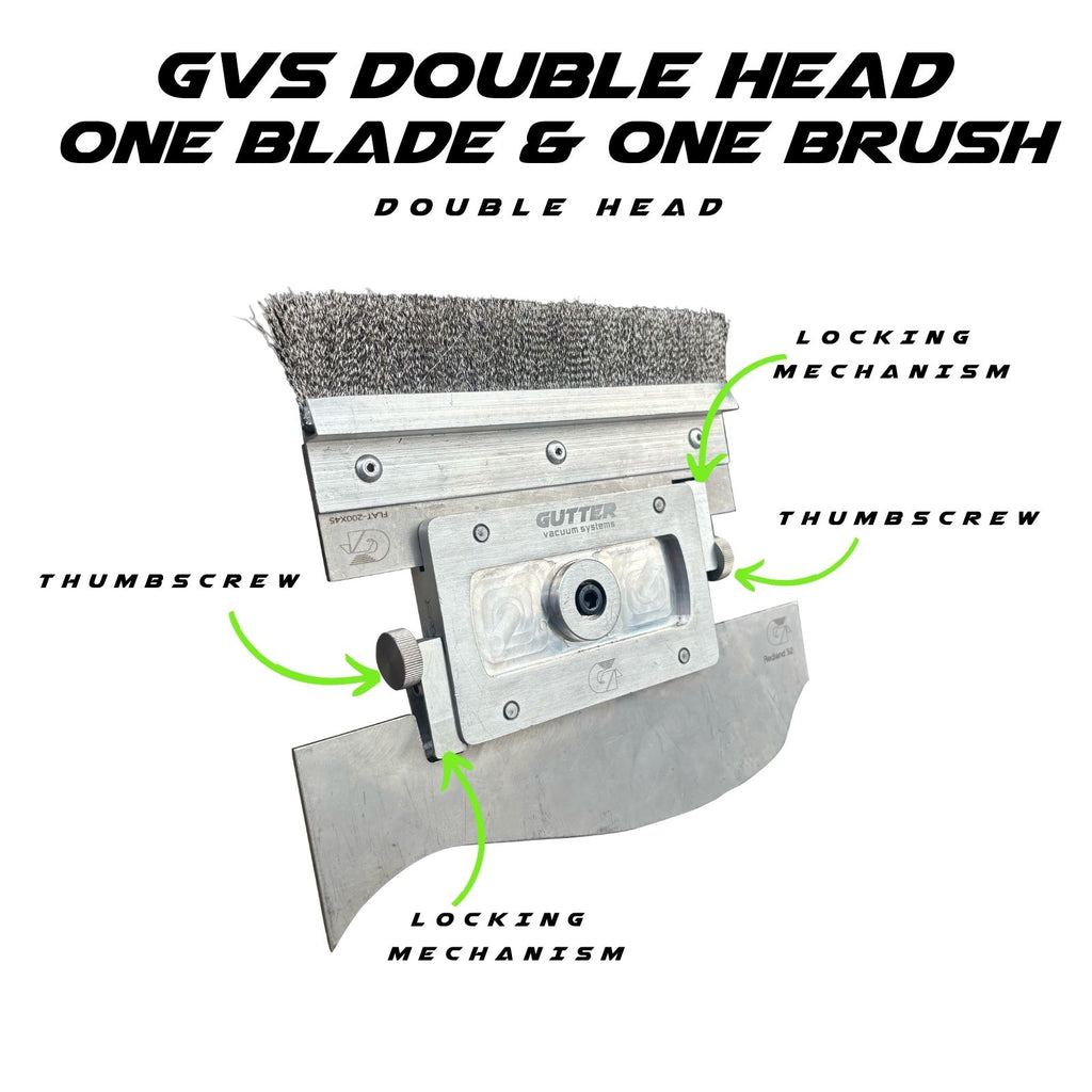 GVS Double Roof Scraper Head Specifications
