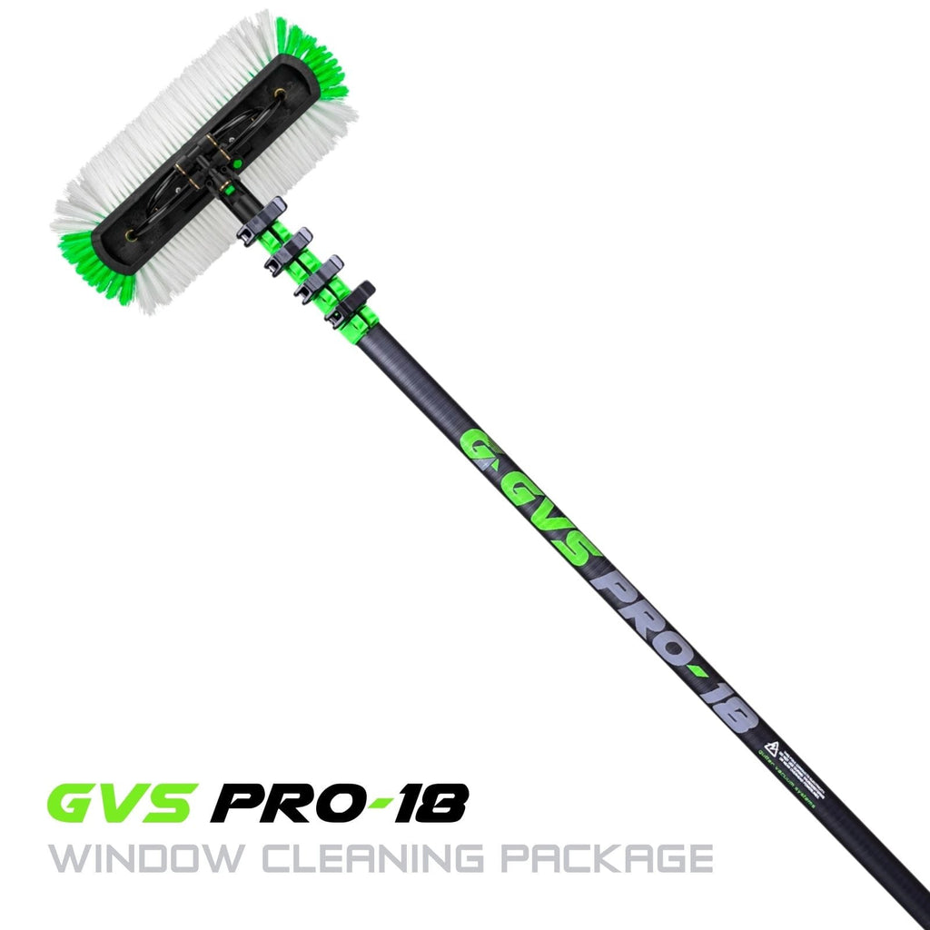 GVS PRO-18 Window Cleaning Pole Kit Packages