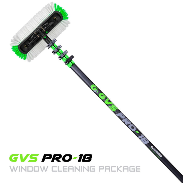 GVS PRO-18 Window Cleaning Pole Kit Packages