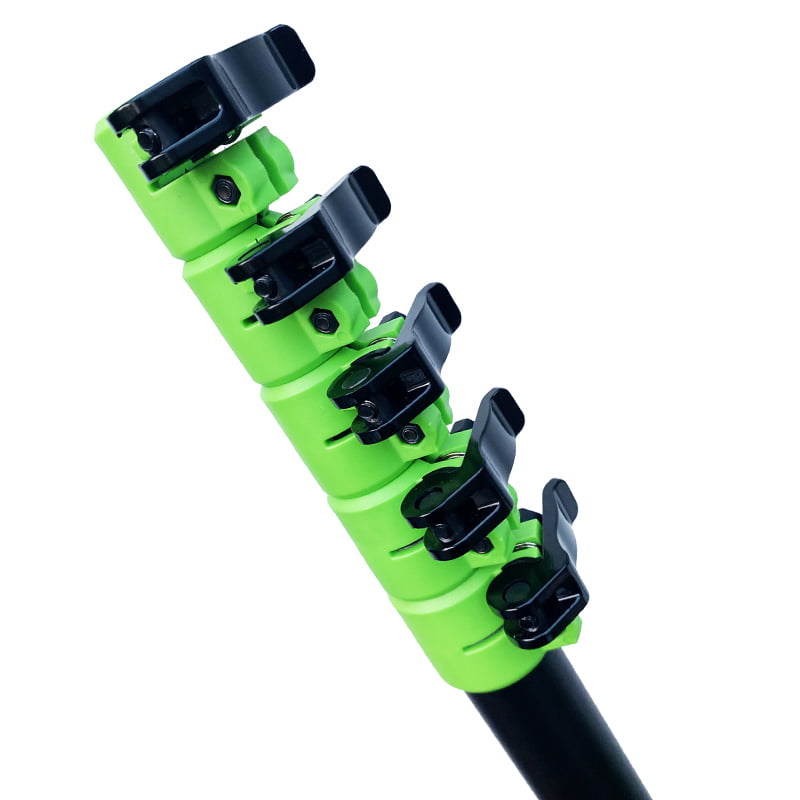 The GVS Pro 22 has five clamps for its sections.