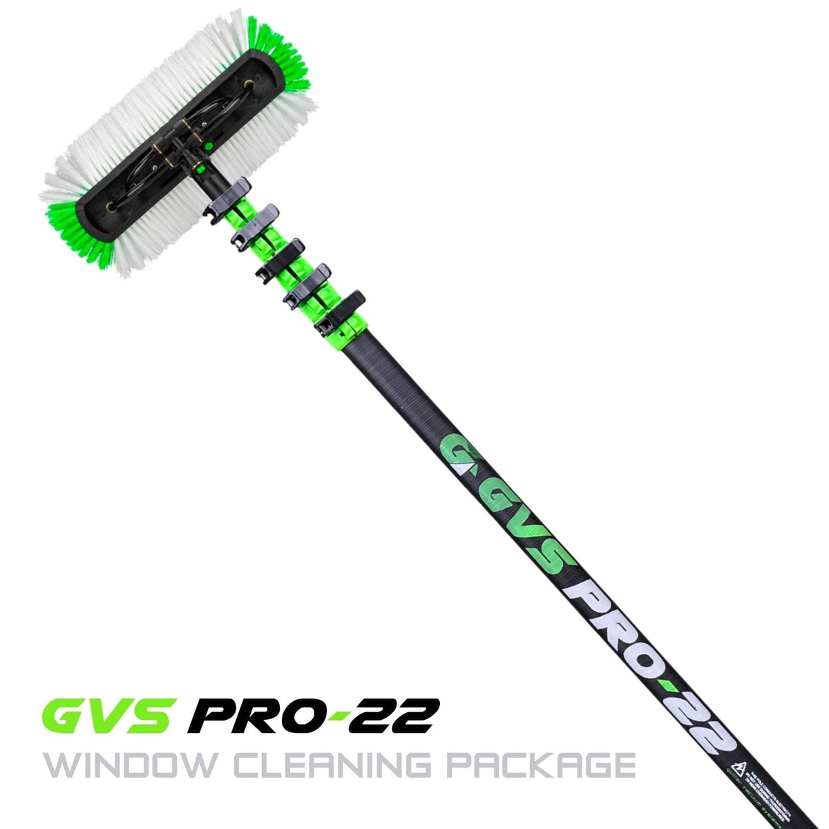 GVS PRO-22 Window Cleaning Pole Kit Packages