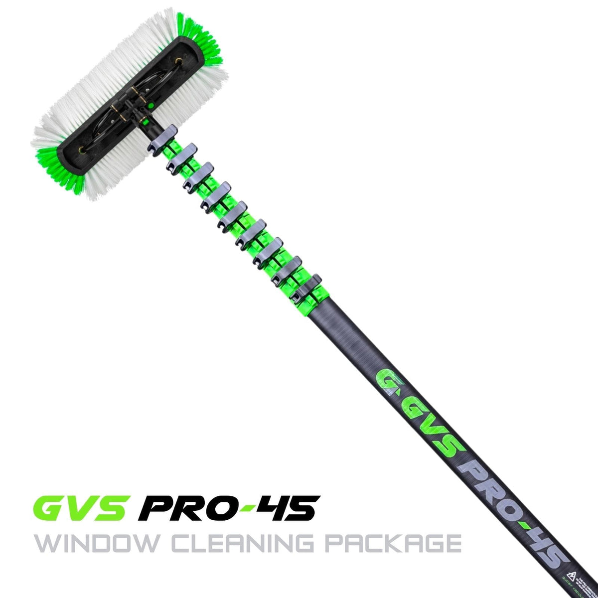 GVS PRO-45 Window Cleaning Pole Kit Packages
