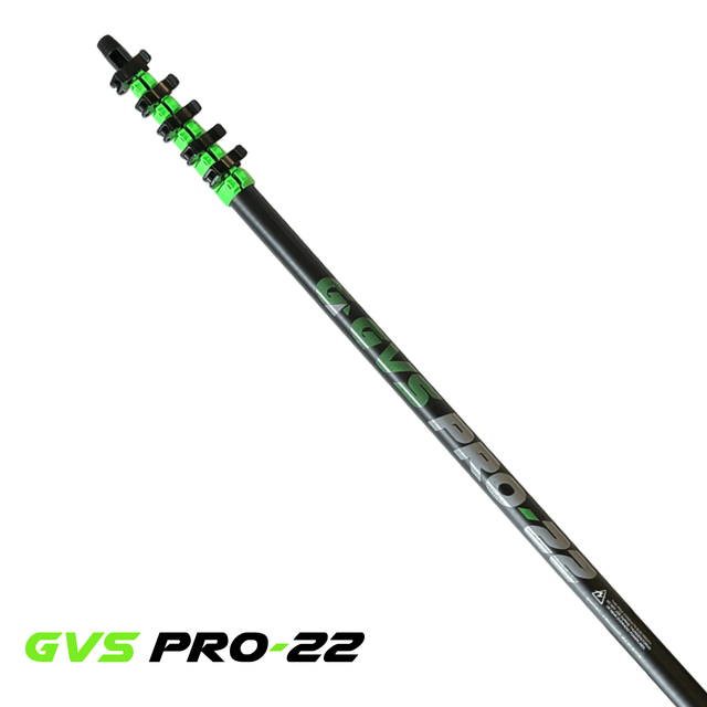 GVS Pro-22 Telescopic Pole can be used for cleaning the externals of gutters, fascias, soffits, uPVC, cladding and roof scraping!