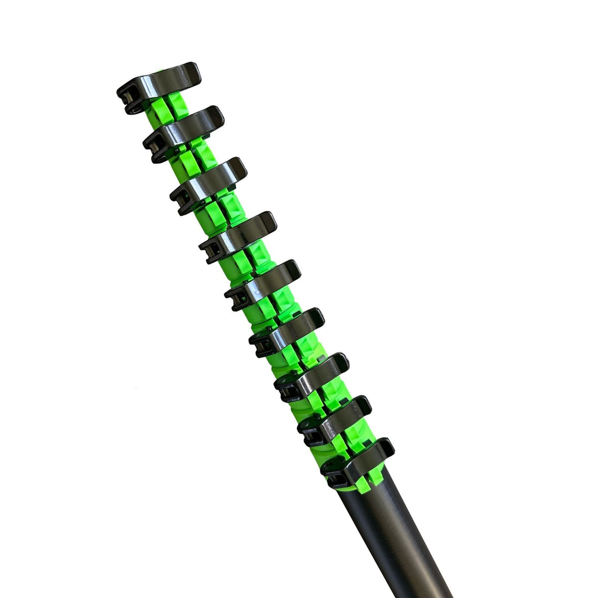 GVS Pro-45 - Close up of sections of carbon fibre pro pole