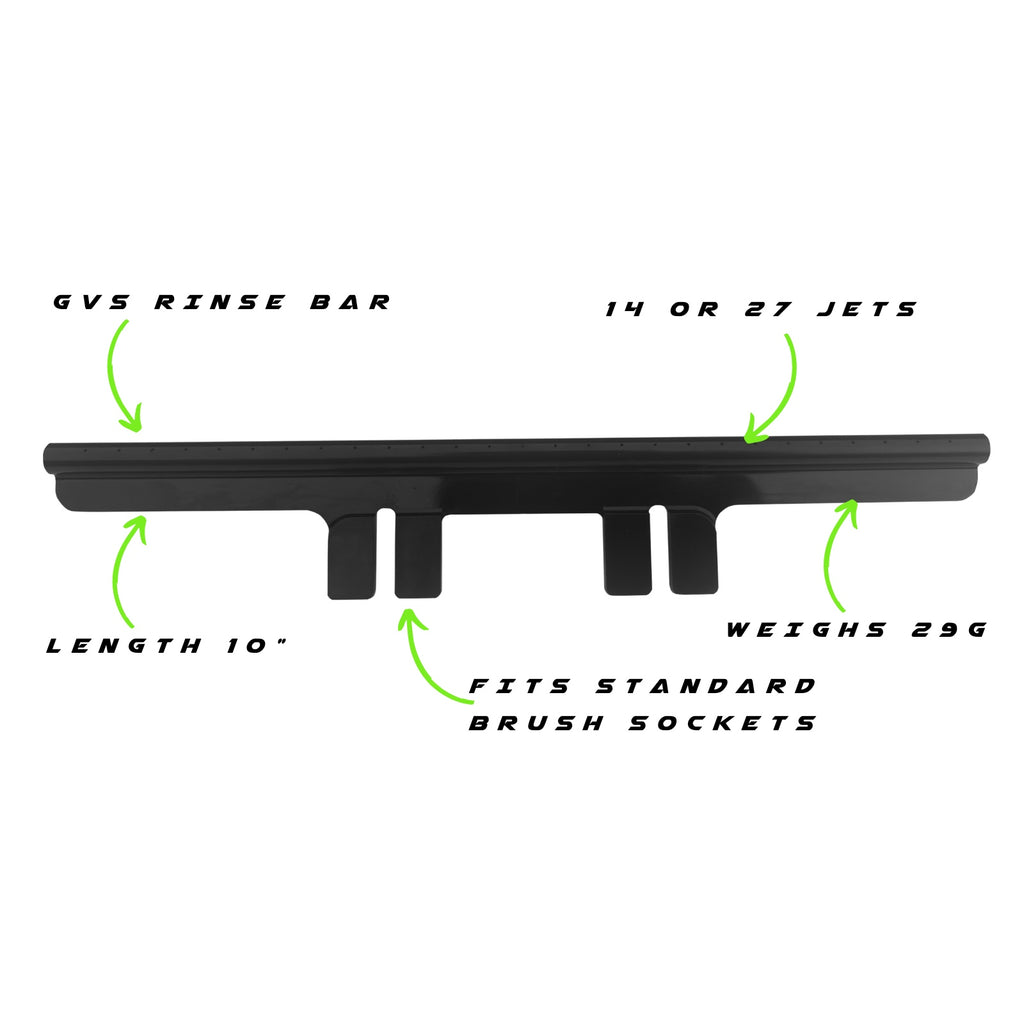 GVS rinse bar specifications