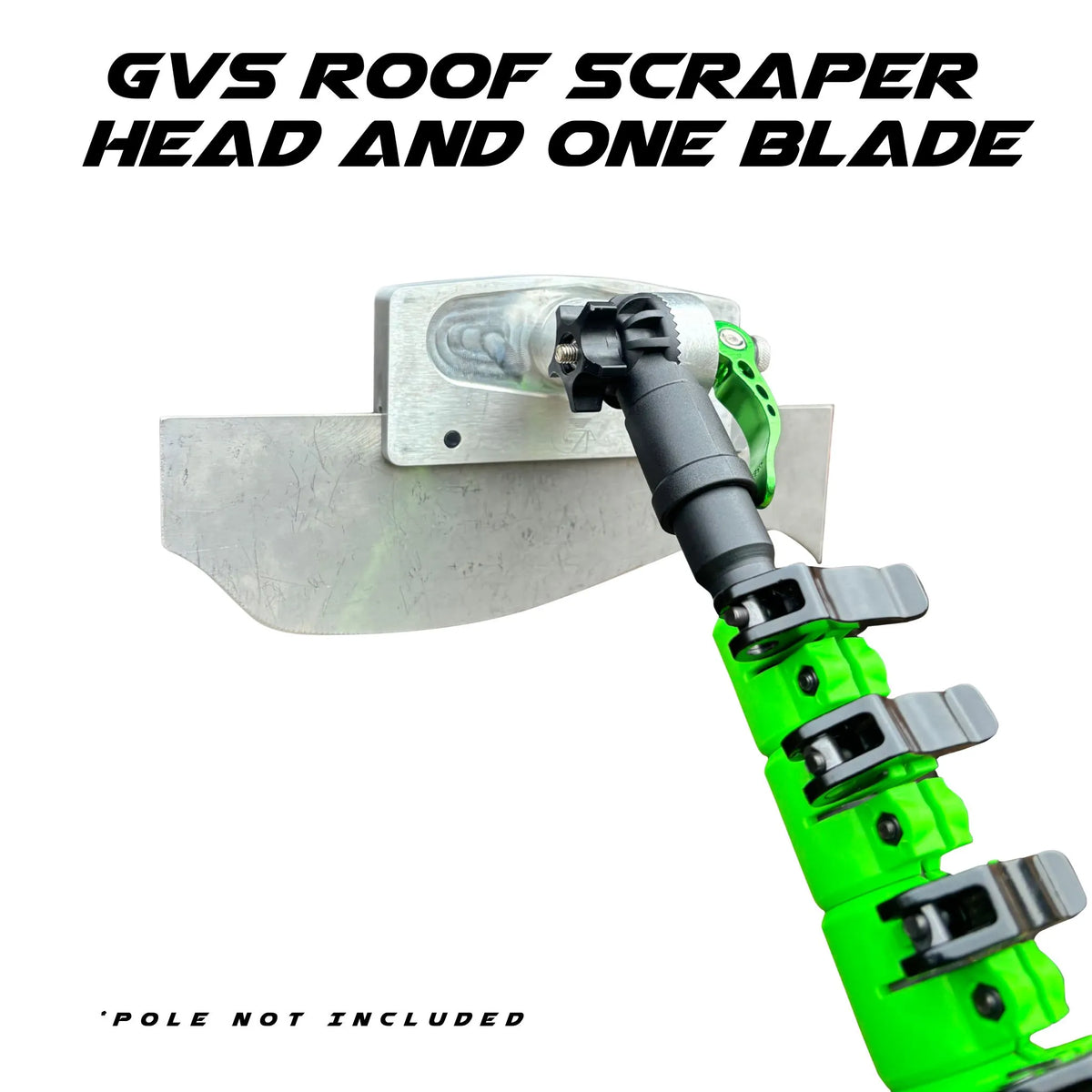The GVS Roof Scraper head and one blade for when you don't need a full set of roof scraping blades, is a great starter when beginning roof scraping or when you have help on those larger roof scrapes.