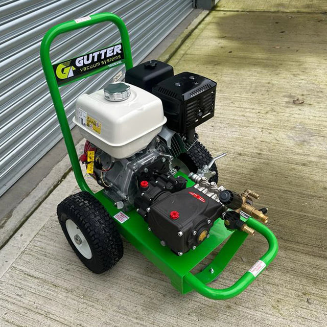 The GVS Tsunami Lpm Pressure Washer is suitable for an extensive range of heavy duty cleaning applications intended for industrial and commercial purposes. The Honda GX390 petrol engine with 1450 Rpm gear box drive, enables a pressure of up to 2900 psi.