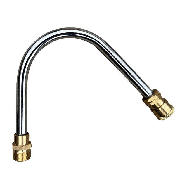 Gutter Cleaning Extension with m22 male fitting and QR Coupler outlet.