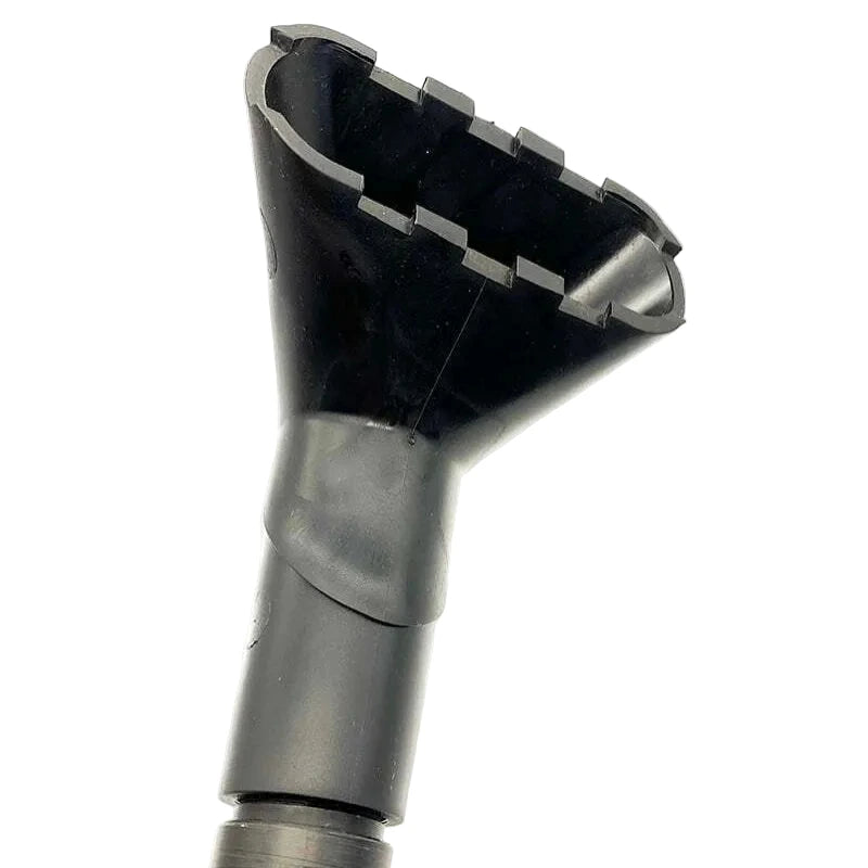 Internal Cleaning Rubber Gulper attached to pole