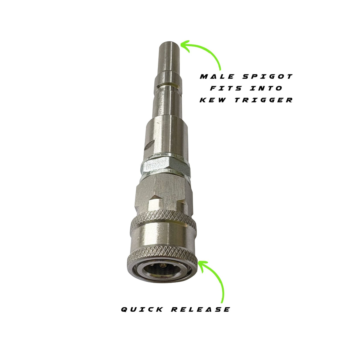 Kew Spigot Quick Release Specifications