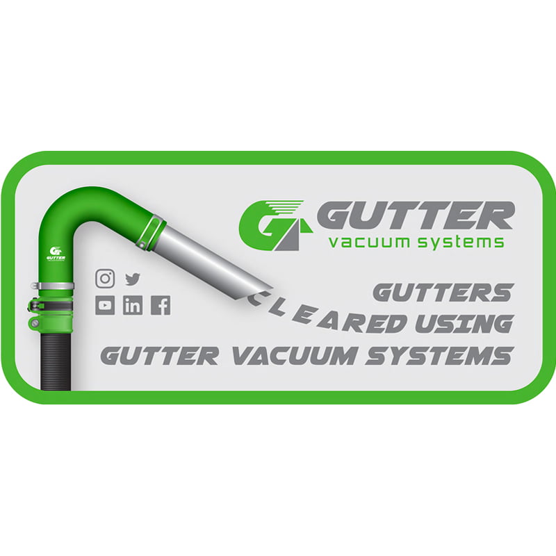 Clamped Carbon Fibre Flexi Neck - Vehicle Decal Large - Suitable for all vans not matter what size. Easy to apply onto a clean surface. Vehicle decal measures: 160mm x 350mm.