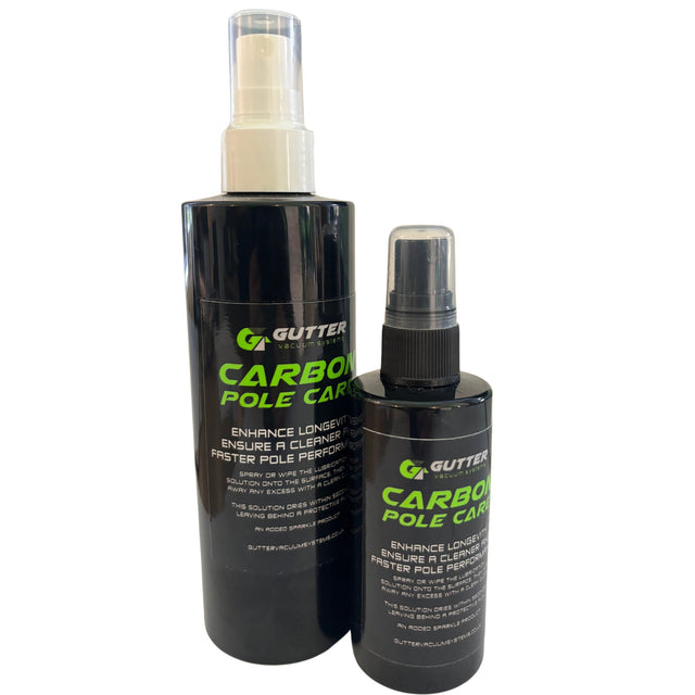 Prolong the longevity of your carbon fibre gutter vacuum and telescopic water-fed poles with our Pole Care. Options available 100ml or 250ml.