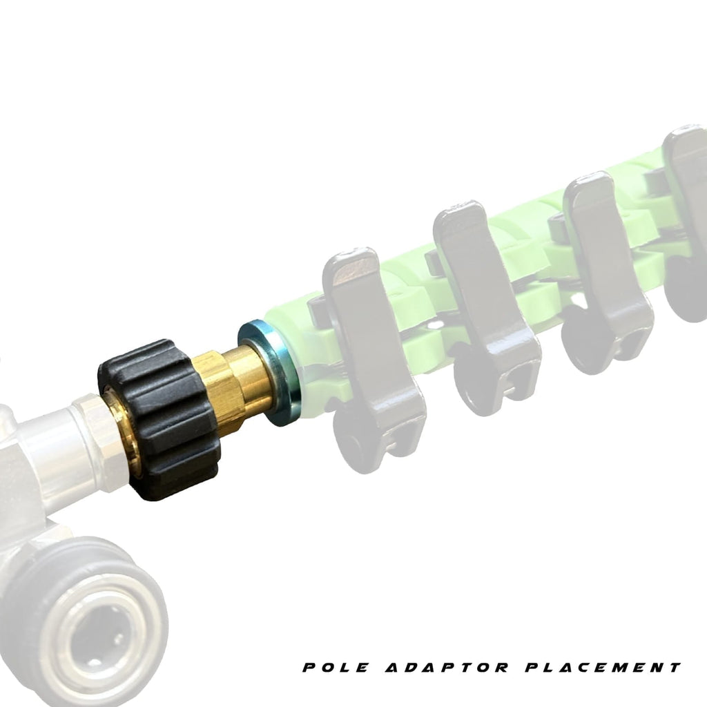 GVS 45 Power Pole - Conversion Kit - Pole Adapter Placement: Section 2 of Power Pole