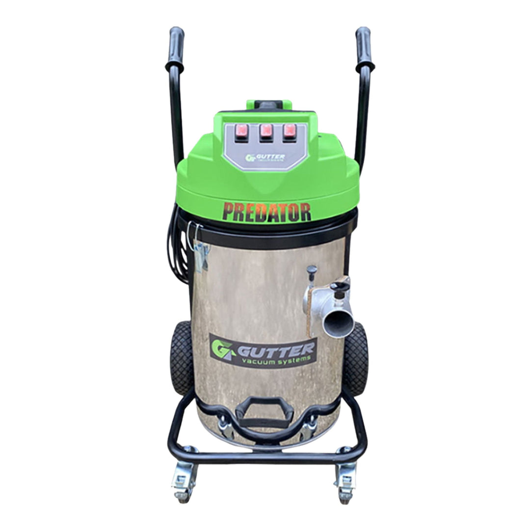 Predator gutter vacuum for high-volume professional use